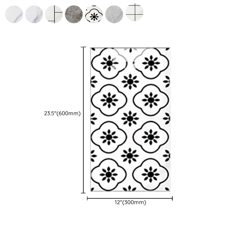 Rectangular Peel and Stick Tiles PVC Single Tile for Kitchen and Bathroom Clearhalo 'Flooring 'Home Improvement' 'home_improvement' 'home_improvement_peel_stick_blacksplash' 'Peel & Stick Backsplash Tile' 'peel_stick_blacksplash' 'Walls & Ceilings' Walls and Ceiling' 6298699