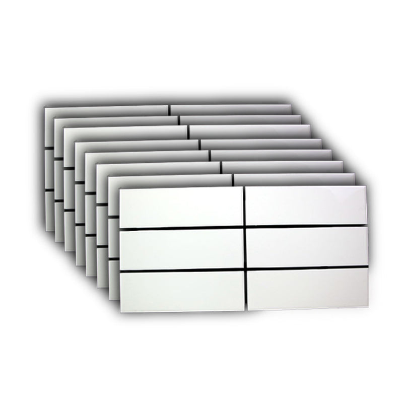 Retangular 23.62"x11.81" Mosaic Sheet Wall Tile Porcelain Brick Look Wall Tile Beige Black Clearhalo 'Floor Tiles & Wall Tiles' 'floor_tiles_wall_tiles' 'Flooring 'Home Improvement' 'home_improvement' 'home_improvement_floor_tiles_wall_tiles' Walls and Ceiling' 6299453