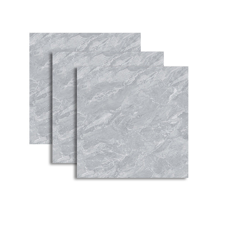 Square Cement Singular Tile 31.5"x31.5" Singular Tile for Floor (3-Pack) Gray White Striped 60 Pieces Clearhalo 'Floor Tiles & Wall Tiles' 'floor_tiles_wall_tiles' 'Flooring 'Home Improvement' 'home_improvement' 'home_improvement_floor_tiles_wall_tiles' Walls and Ceiling' 6299580