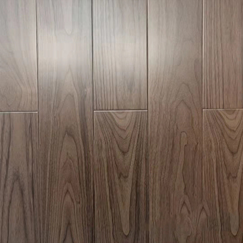 Modern Laminate Flooring in Natural, Click-Lock, Waterproof, 12mm Dark Brown Clearhalo 'Flooring 'Home Improvement' 'home_improvement' 'home_improvement_laminate_flooring' 'Laminate Flooring' 'laminate_flooring' Walls and Ceiling' 6299653