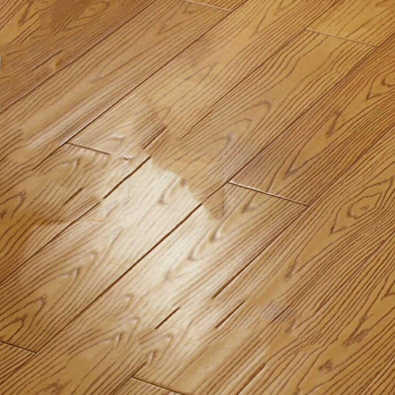 Modern Laminate Flooring in Natural, Click-Lock, Waterproof, 12mm Yellow Clearhalo 'Flooring 'Home Improvement' 'home_improvement' 'home_improvement_laminate_flooring' 'Laminate Flooring' 'laminate_flooring' Walls and Ceiling' 6299679