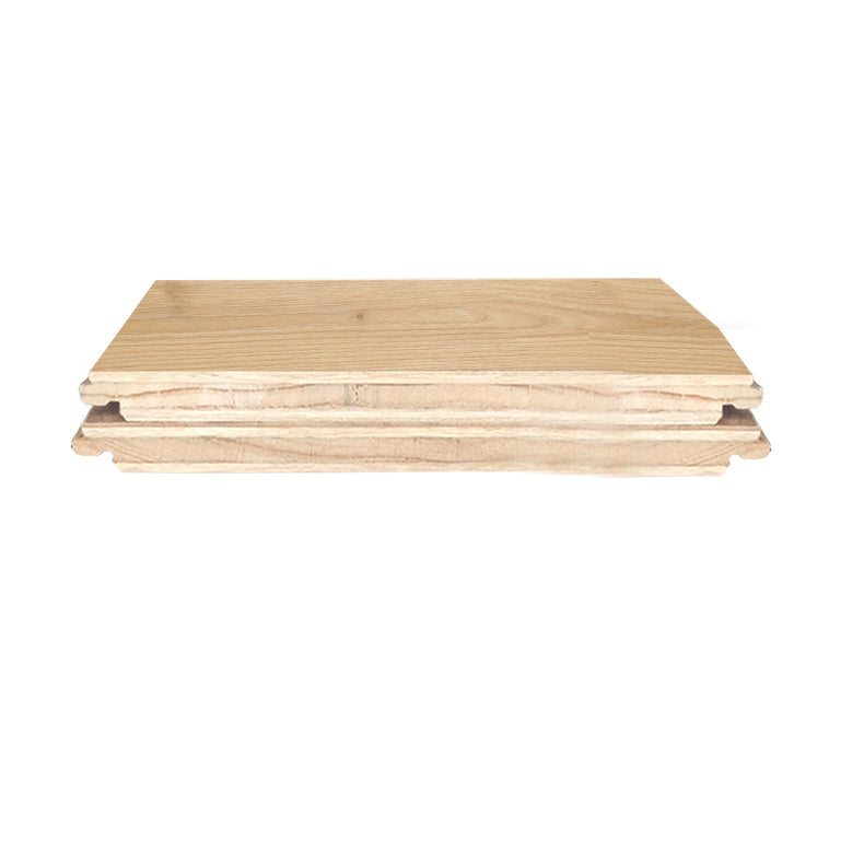 Modern E0 Solid Wood Laminate Flooring in Natural, Click-Lock, Waterproof Clearhalo 'Flooring 'Home Improvement' 'home_improvement' 'home_improvement_laminate_flooring' 'Laminate Flooring' 'laminate_flooring' Walls and Ceiling' 6299735