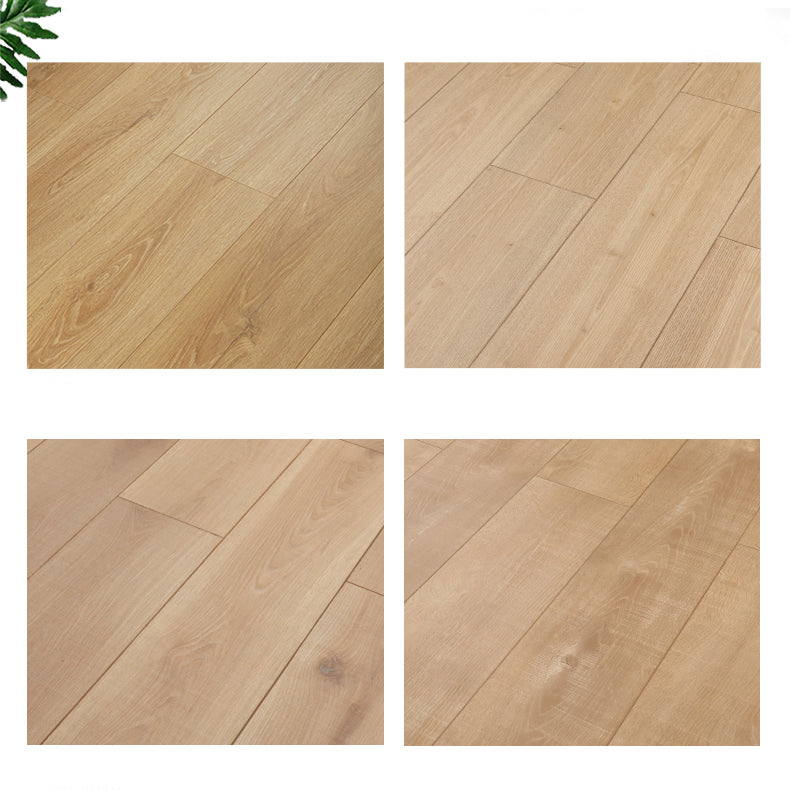Modern E0 Solid Wood Laminate Flooring in Natural, Click-Lock, Waterproof Clearhalo 'Flooring 'Home Improvement' 'home_improvement' 'home_improvement_laminate_flooring' 'Laminate Flooring' 'laminate_flooring' Walls and Ceiling' 6299744