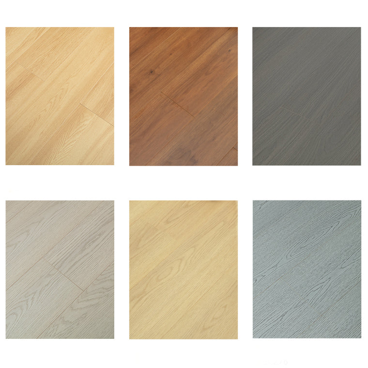 Modern E0 Solid Wood Laminate Flooring in Natural, Click-Lock, Waterproof Clearhalo 'Flooring 'Home Improvement' 'home_improvement' 'home_improvement_laminate_flooring' 'Laminate Flooring' 'laminate_flooring' Walls and Ceiling' 6299748