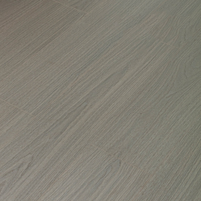 Modern E0 Solid Wood Laminate Flooring in Natural, Click-Lock, Waterproof Heather Gray Clearhalo 'Flooring 'Home Improvement' 'home_improvement' 'home_improvement_laminate_flooring' 'Laminate Flooring' 'laminate_flooring' Walls and Ceiling' 6299749
