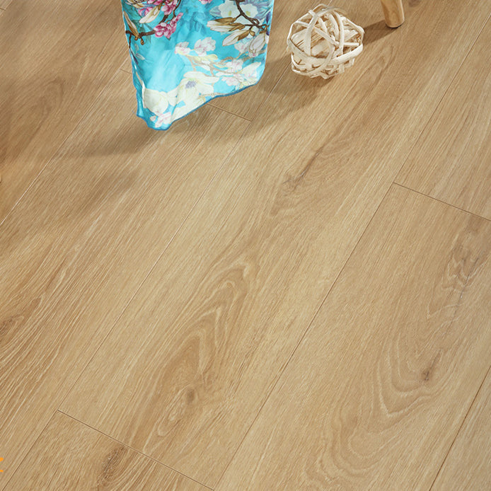 Modern E0 Solid Wood Laminate Flooring in Natural, Click-Lock, Waterproof Clearhalo 'Flooring 'Home Improvement' 'home_improvement' 'home_improvement_laminate_flooring' 'Laminate Flooring' 'laminate_flooring' Walls and Ceiling' 6299752