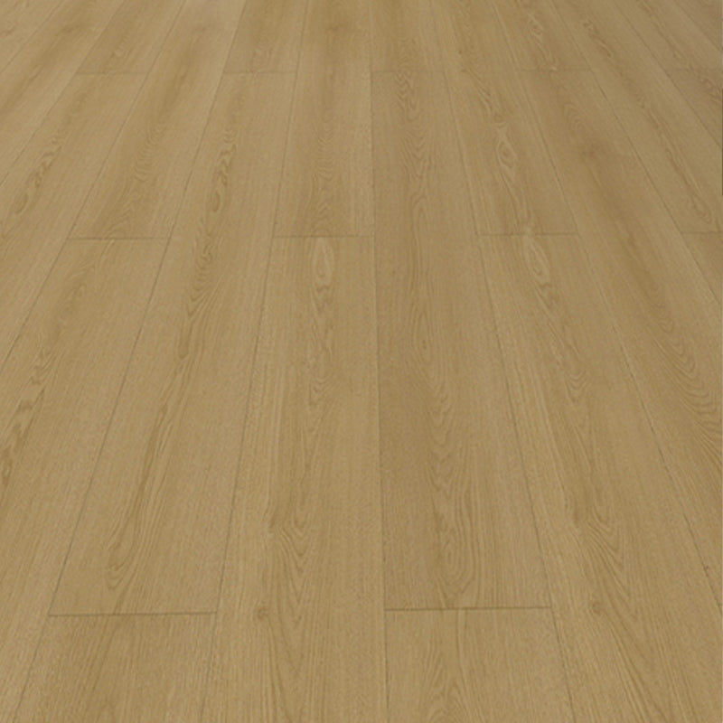 49"x8" Wide E0 Natural Solid Wood Laminate Flooring, Click-Lock, Waterproof Yellow Clearhalo 'Flooring 'Home Improvement' 'home_improvement' 'home_improvement_laminate_flooring' 'Laminate Flooring' 'laminate_flooring' Walls and Ceiling' 6299789