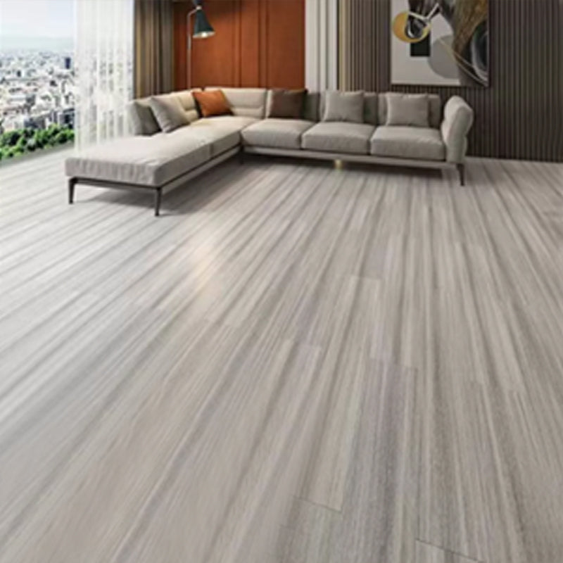 49"x8" Wide E0 Natural Solid Wood Laminate Flooring, Click-Lock, Waterproof Gray/ Black Clearhalo 'Flooring 'Home Improvement' 'home_improvement' 'home_improvement_laminate_flooring' 'Laminate Flooring' 'laminate_flooring' Walls and Ceiling' 6299799