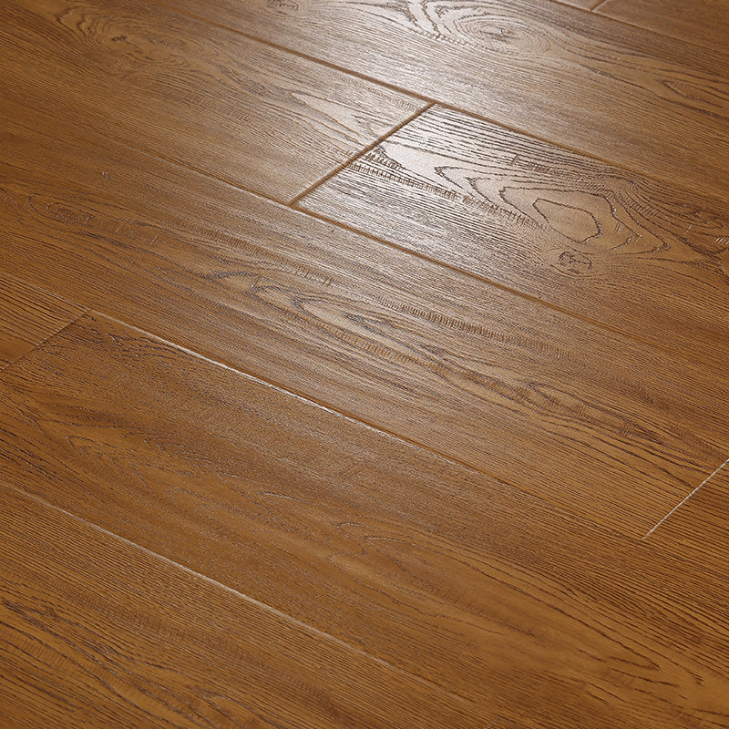 Classic 7" X 32" X 12mm Laminate Flooring, Click-Lock, Waterproof Light Brown Clearhalo 'Flooring 'Home Improvement' 'home_improvement' 'home_improvement_laminate_flooring' 'Laminate Flooring' 'laminate_flooring' Walls and Ceiling' 6299851
