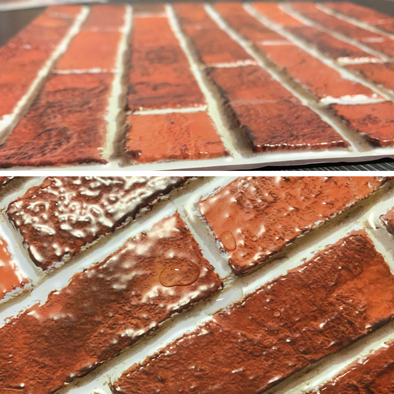 Modern Matte Peel and Stick Tile Rectangular PVC Subway Tile for Bathroom Clearhalo 'Flooring 'Home Improvement' 'home_improvement' 'home_improvement_peel_stick_blacksplash' 'Peel & Stick Backsplash Tile' 'peel_stick_blacksplash' 'Walls & Ceilings' Walls and Ceiling' 6299883