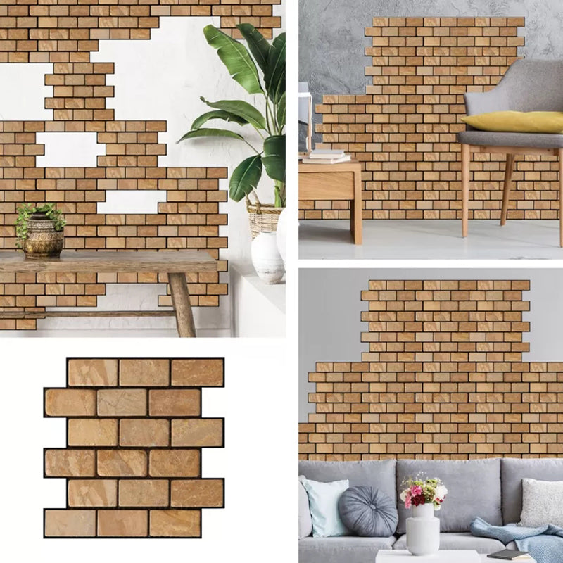 Modern Matte Peel and Stick Tile Rectangular PVC Subway Tile for Bathroom Clearhalo 'Flooring 'Home Improvement' 'home_improvement' 'home_improvement_peel_stick_blacksplash' 'Peel & Stick Backsplash Tile' 'peel_stick_blacksplash' 'Walls & Ceilings' Walls and Ceiling' 6299896