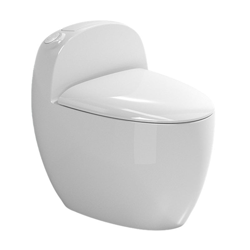 Floor Mount Flush Toilet Concealed Tank One-Piece Toilet with Slow Close Seat 17"L x 26"W x 24"H Clearhalo 'Bathroom Remodel & Bathroom Fixtures' 'Home Improvement' 'home_improvement' 'home_improvement_toilets' 'Toilets & Bidets' 'Toilets' 6300635