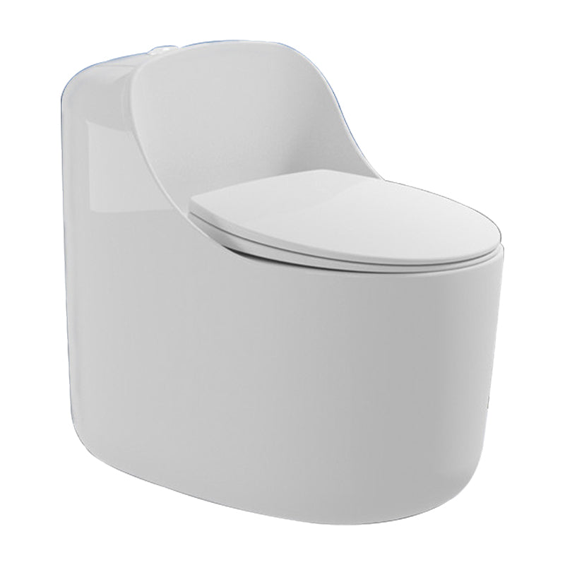 Floor Mount Flush Toilet Concealed Tank One-Piece Toilet with Slow Close Seat 16"L x 28"W x 25"H 16" Clearhalo 'Bathroom Remodel & Bathroom Fixtures' 'Home Improvement' 'home_improvement' 'home_improvement_toilets' 'Toilets & Bidets' 'Toilets' 6300636