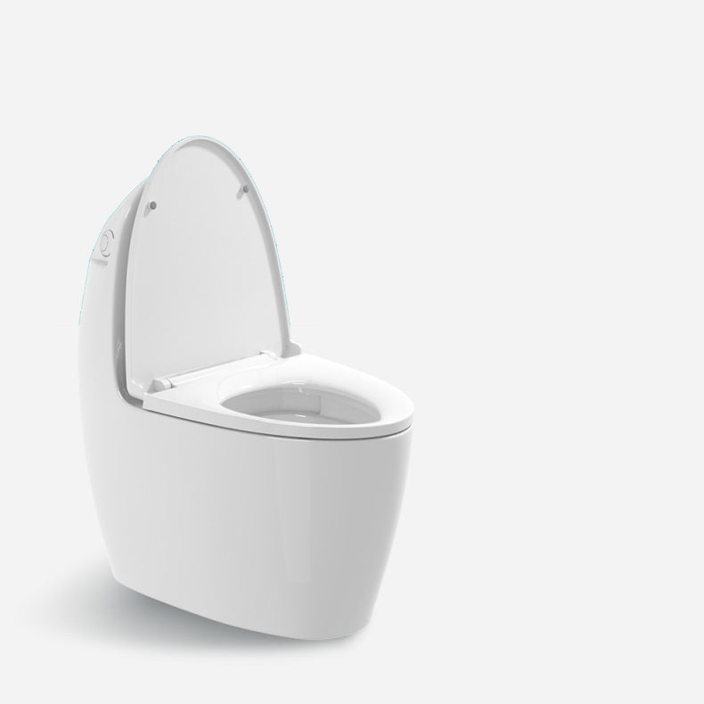 Floor Mount Flush Toilet Concealed Tank One-Piece Toilet with Slow Close Seat Clearhalo 'Bathroom Remodel & Bathroom Fixtures' 'Home Improvement' 'home_improvement' 'home_improvement_toilets' 'Toilets & Bidets' 'Toilets' 6300657