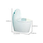 Floor Mount Flush Toilet Concealed Tank One-Piece Toilet with Slow Close Seat Clearhalo 'Bathroom Remodel & Bathroom Fixtures' 'Home Improvement' 'home_improvement' 'home_improvement_toilets' 'Toilets & Bidets' 'Toilets' 6300672