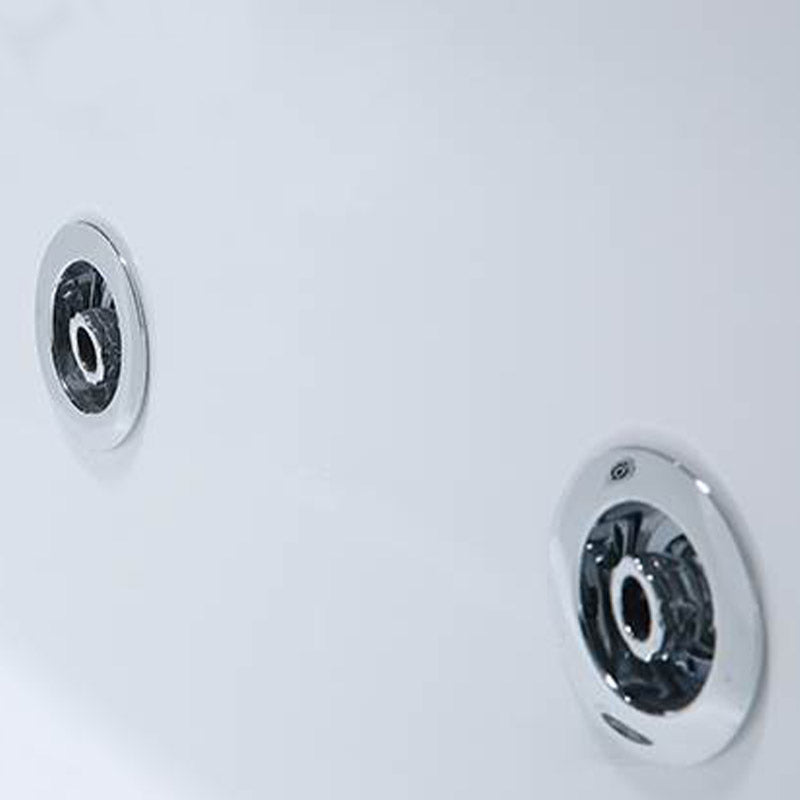 Modern Rectangular Bath Tub Bathroom Soaking with Center Drain Tub Clearhalo 'Bathroom Remodel & Bathroom Fixtures' 'Bathtubs' 'Home Improvement' 'home_improvement' 'home_improvement_bathtubs' 'Showers & Bathtubs' 6300801