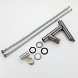 Glam Vessel Sink Faucet Brass Knob Handle Swivel Spout Bathroom Faucet Clearhalo 'Bathroom Remodel & Bathroom Fixtures' 'Bathroom Sink Faucets' 'Bathroom Sinks & Faucet Components' 'bathroom_sink_faucets' 'Home Improvement' 'home_improvement' 'home_improvement_bathroom_sink_faucets' 6311462