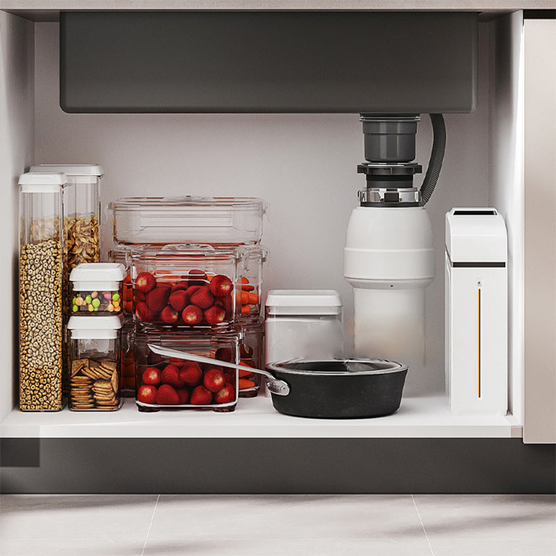 Contemporary Style Kitchen Sink Set Stainless Steel Friction Resistant Kitchen Sink Set Clearhalo 'Home Improvement' 'home_improvement' 'home_improvement_kitchen_sinks' 'Kitchen Remodel & Kitchen Fixtures' 'Kitchen Sinks & Faucet Components' 'Kitchen Sinks' 'kitchen_sinks' 6311680