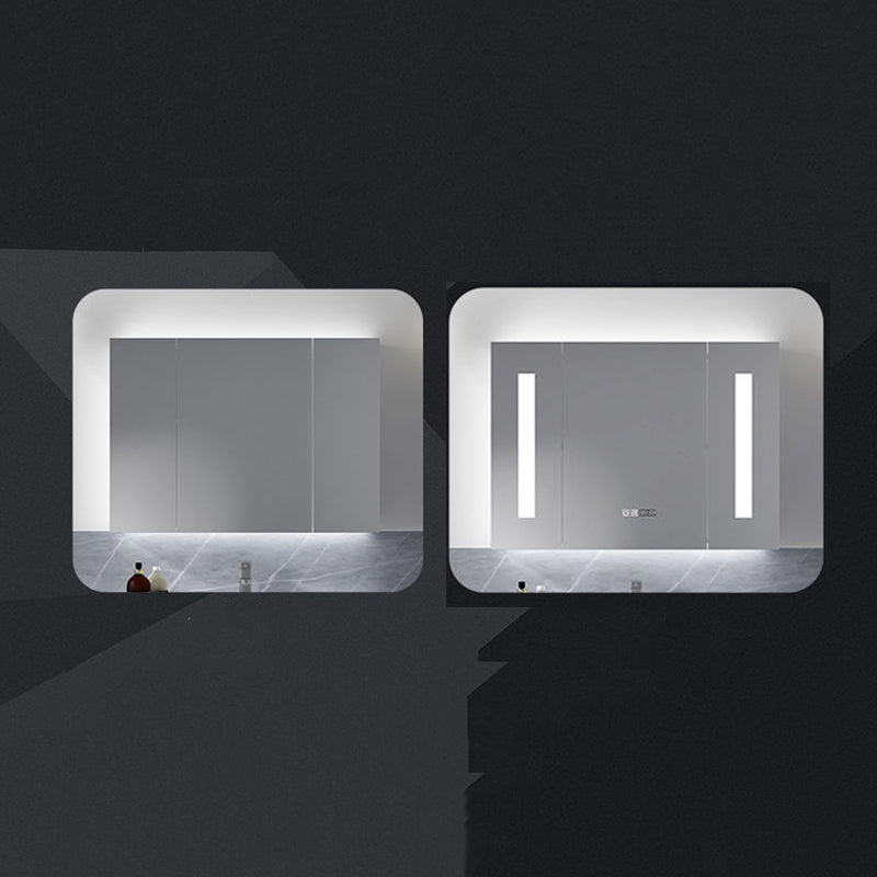 Gorgeous Space Saver Wooden Vanity Bathroom Vanity Cabinet with Mirror Cabinet Clearhalo 'Bathroom Remodel & Bathroom Fixtures' 'Bathroom Vanities' 'bathroom_vanities' 'Home Improvement' 'home_improvement' 'home_improvement_bathroom_vanities' 6311877