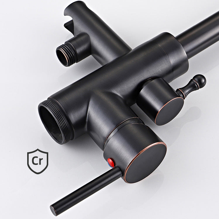 Modern Freestanding Tub Filler Trim Brass Floor Mounted Freestanding Bathtub Faucet Clearhalo 'Bathroom Remodel & Bathroom Fixtures' 'Bathtub Faucets' 'bathtub_faucets' 'Home Improvement' 'home_improvement' 'home_improvement_bathtub_faucets' 6312066