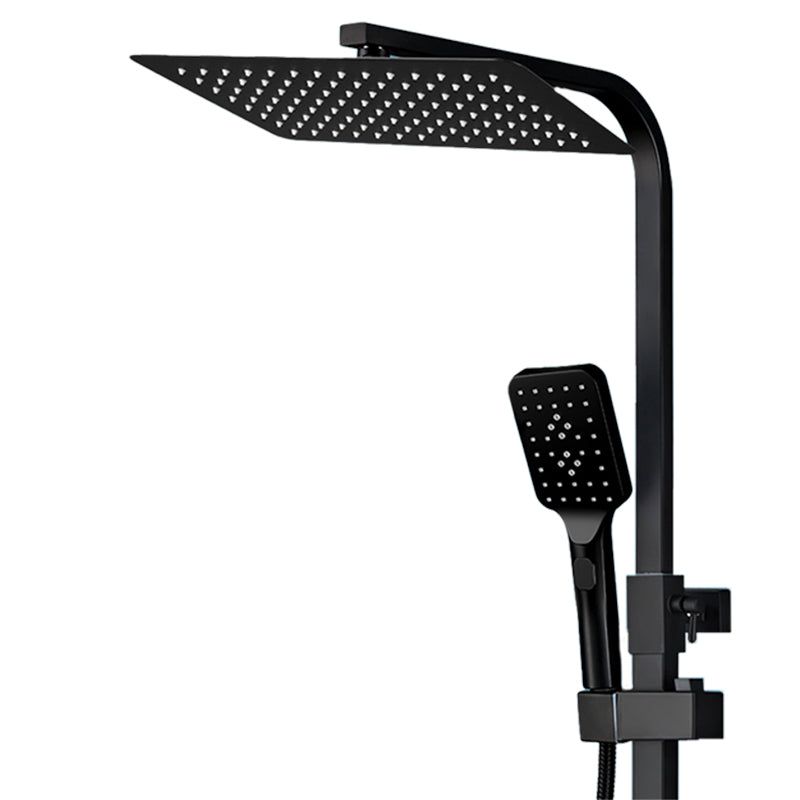 Modern Shower System Slide Bar Handheld Shower Head Wall Mounted Shower Set Clearhalo 'Bathroom Remodel & Bathroom Fixtures' 'Home Improvement' 'home_improvement' 'home_improvement_shower_faucets' 'Shower Faucets & Systems' 'shower_faucets' 'Showers & Bathtubs Plumbing' 'Showers & Bathtubs' 6312098