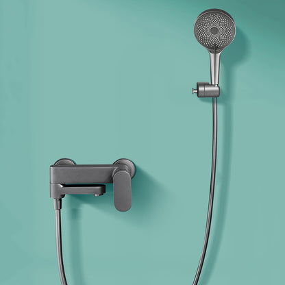 Contemporary Shower System Dual Shower Head Thermostatic Wall Mounted Shower Set Round 2 Clearhalo 'Bathroom Remodel & Bathroom Fixtures' 'Home Improvement' 'home_improvement' 'home_improvement_shower_faucets' 'Shower Faucets & Systems' 'shower_faucets' 'Showers & Bathtubs Plumbing' 'Showers & Bathtubs' 6312126