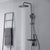 Wall Mounted Shower Metal Shower Faucet Arm Shower System with Slide Bar Gun Grey Temperature Control Digital Display Not Included Clearhalo 'Bathroom Remodel & Bathroom Fixtures' 'Home Improvement' 'home_improvement' 'home_improvement_shower_faucets' 'Shower Faucets & Systems' 'shower_faucets' 'Showers & Bathtubs Plumbing' 'Showers & Bathtubs' 6312170