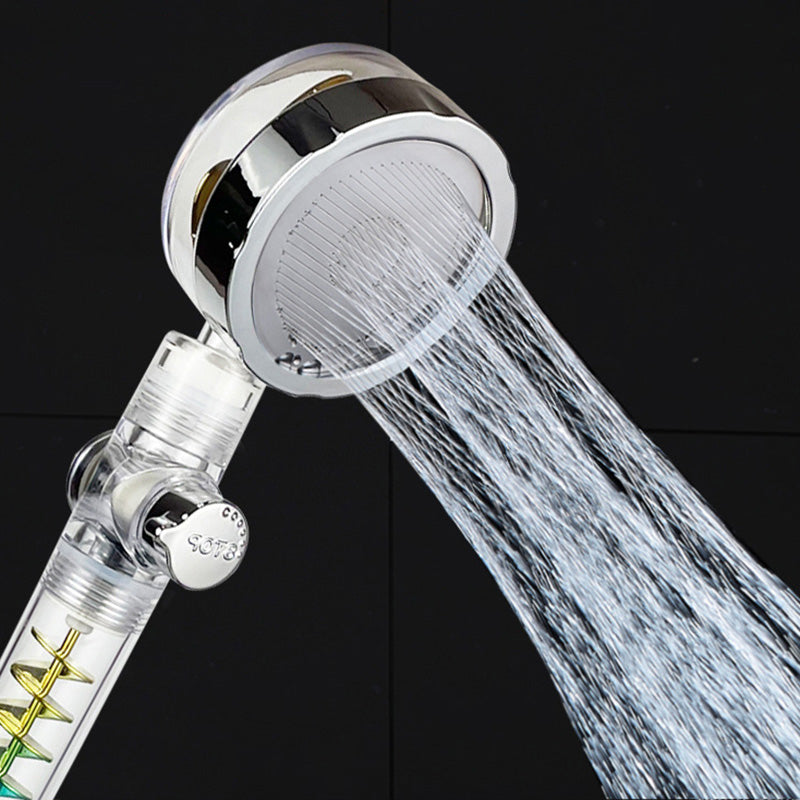 Modern Bathroom Shower Head Plastic Handheld Shower Head with Adjustable Water Flow Clearhalo 'Bathroom Remodel & Bathroom Fixtures' 'Home Improvement' 'home_improvement' 'home_improvement_shower_heads' 'Shower Heads' 'shower_heads' 'Showers & Bathtubs Plumbing' 'Showers & Bathtubs' 6312235
