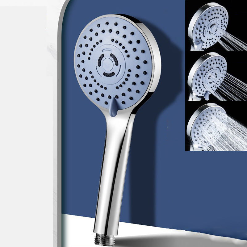 Modern Bathroom Shower Head Metal Handheld Shower Head with Adjustable Spray Pattern Hand Shower 3 Hose not included Clearhalo 'Bathroom Remodel & Bathroom Fixtures' 'Home Improvement' 'home_improvement' 'home_improvement_shower_heads' 'Shower Heads' 'shower_heads' 'Showers & Bathtubs Plumbing' 'Showers & Bathtubs' 6312278