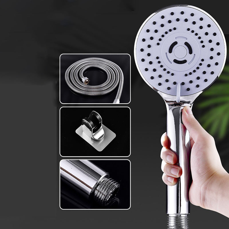 Modern Bathroom Shower Head Metal Handheld Shower Head with Adjustable Spray Pattern Clearhalo 'Bathroom Remodel & Bathroom Fixtures' 'Home Improvement' 'home_improvement' 'home_improvement_shower_heads' 'Shower Heads' 'shower_heads' 'Showers & Bathtubs Plumbing' 'Showers & Bathtubs' 6312285