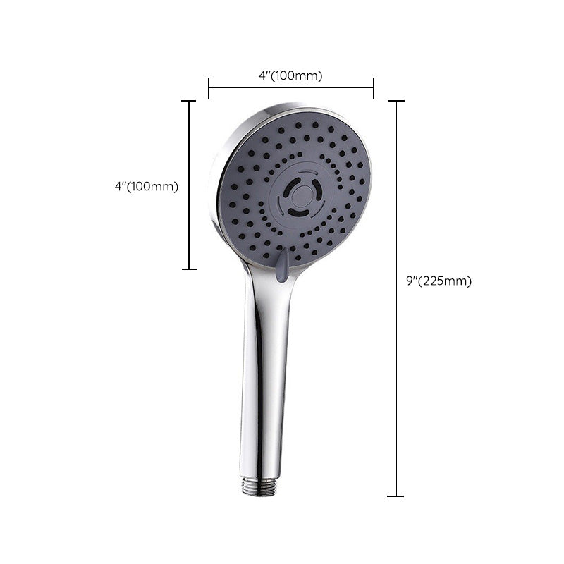 Modern Bathroom Shower Head Metal Handheld Shower Head with Adjustable Spray Pattern Clearhalo 'Bathroom Remodel & Bathroom Fixtures' 'Home Improvement' 'home_improvement' 'home_improvement_shower_heads' 'Shower Heads' 'shower_heads' 'Showers & Bathtubs Plumbing' 'Showers & Bathtubs' 6312289