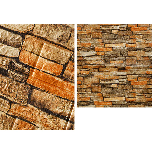 3D Artificial Brick Wall Panel Industrial Style Home Living Room Wall Plate(10-Pack) Clearhalo 'Flooring 'Home Improvement' 'home_improvement' 'home_improvement_wall_paneling' 'Wall Paneling' 'wall_paneling' 'Walls & Ceilings' Walls and Ceiling' 6312542