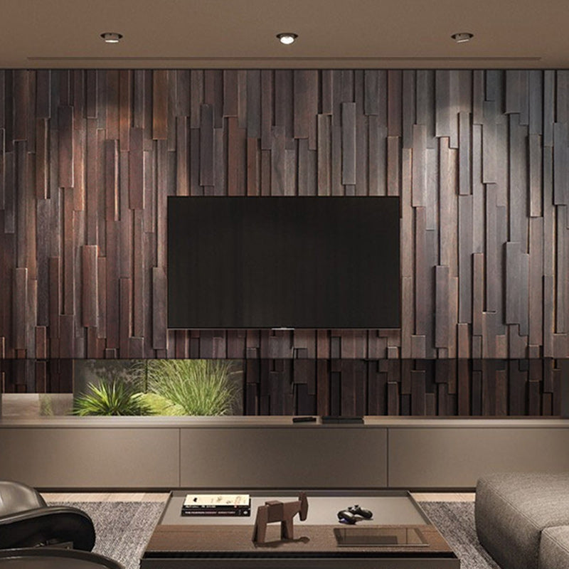 Wooden Wall Plate Modern Simple Home Living Room Wall Panel (1-Pack) Clearhalo 'Flooring 'Home Improvement' 'home_improvement' 'home_improvement_wall_paneling' 'Wall Paneling' 'wall_paneling' 'Walls & Ceilings' Walls and Ceiling' 6312565