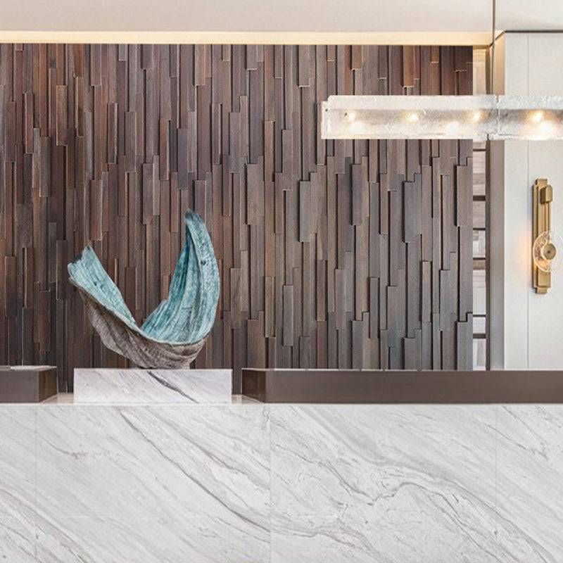 Wooden Wall Plate Modern Simple Home Living Room Wall Panel (1-Pack) Clearhalo 'Flooring 'Home Improvement' 'home_improvement' 'home_improvement_wall_paneling' 'Wall Paneling' 'wall_paneling' 'Walls & Ceilings' Walls and Ceiling' 6312574