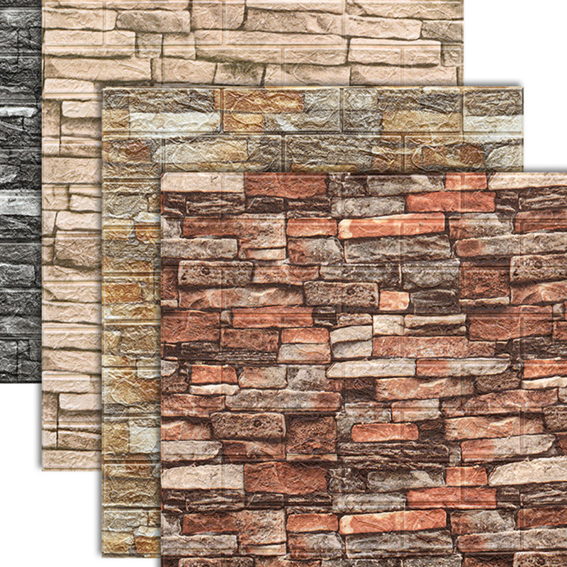 Artificial Brick Wall Plate Industrial Style Simple Home Living Room Wall Panel (1-Pack) Clearhalo 'Flooring 'Home Improvement' 'home_improvement' 'home_improvement_wall_paneling' 'Wall Paneling' 'wall_paneling' 'Walls & Ceilings' Walls and Ceiling' 6312610