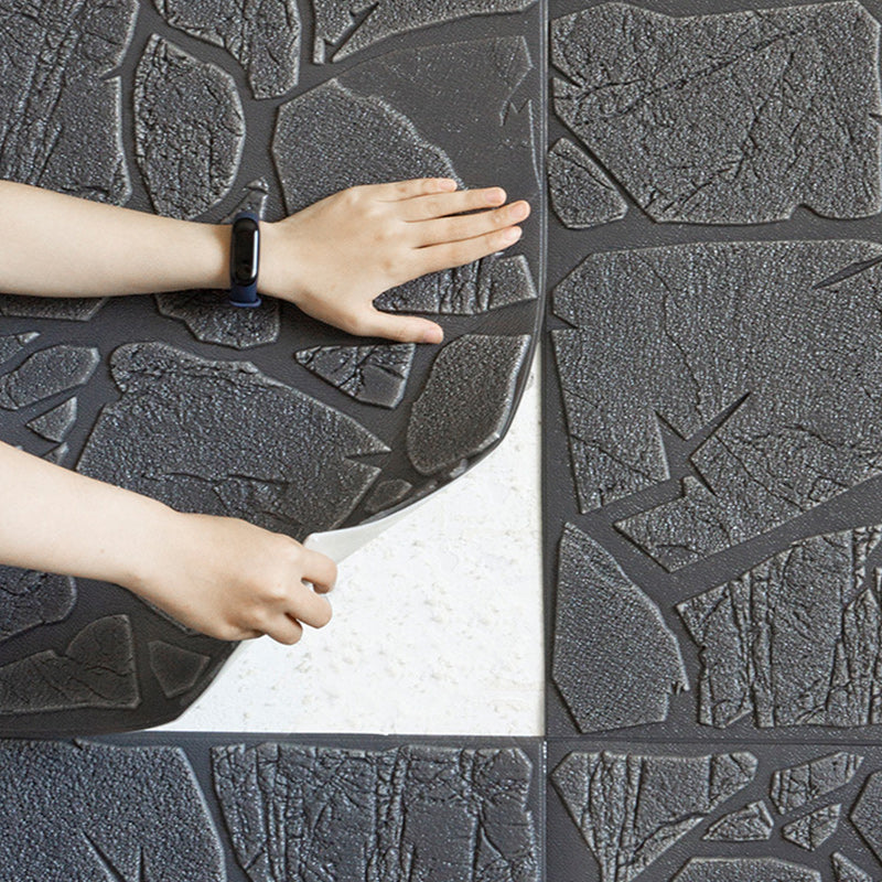 Artificial Stone Wall Plate Modern Simple Home Living Room Wall Panel (1-Pack) Clearhalo 'Flooring 'Home Improvement' 'home_improvement' 'home_improvement_wall_paneling' 'Wall Paneling' 'wall_paneling' 'Walls & Ceilings' Walls and Ceiling' 6312633