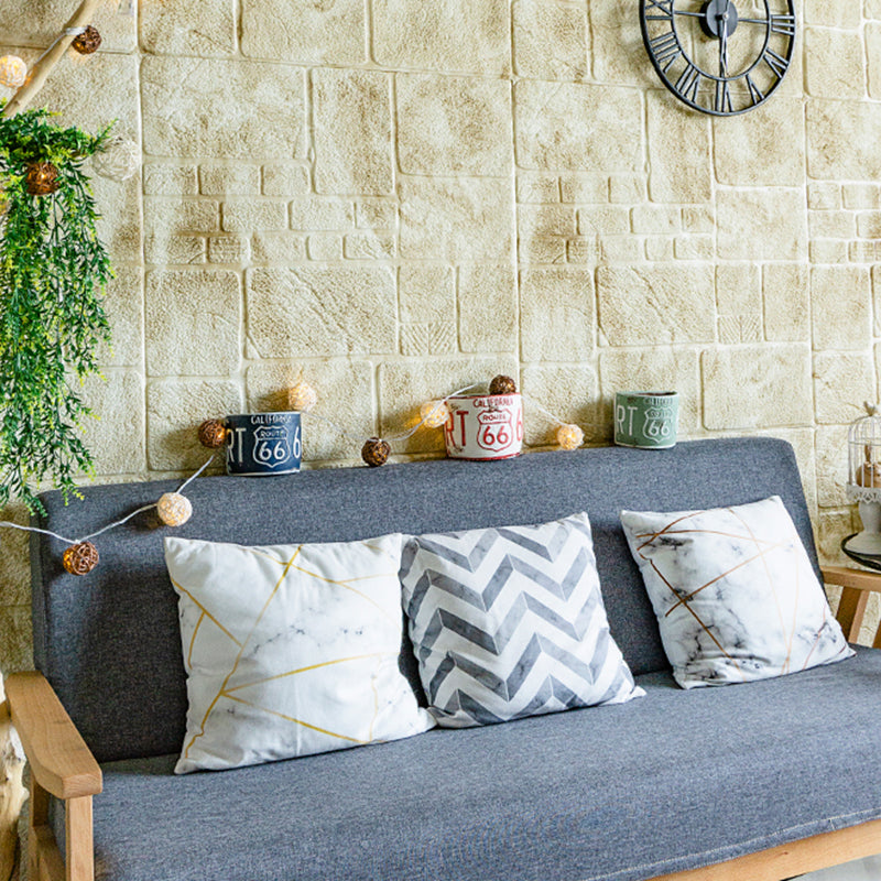 3D Artificial Stone Panel Wall Industrial Style Home Living Room Wall Panel (10-pack) Clearhalo 'Flooring 'Home Improvement' 'home_improvement' 'home_improvement_wall_paneling' 'Wall Paneling' 'wall_paneling' 'Walls & Ceilings' Walls and Ceiling' 6312904