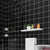 Square Mosaic Tile Plastic Peel and Stick Tile for Kitchen and Bathroom Black Clearhalo 'Flooring 'Home Improvement' 'home_improvement' 'home_improvement_peel_stick_blacksplash' 'Peel & Stick Backsplash Tile' 'peel_stick_blacksplash' 'Walls & Ceilings' Walls and Ceiling' 6312991