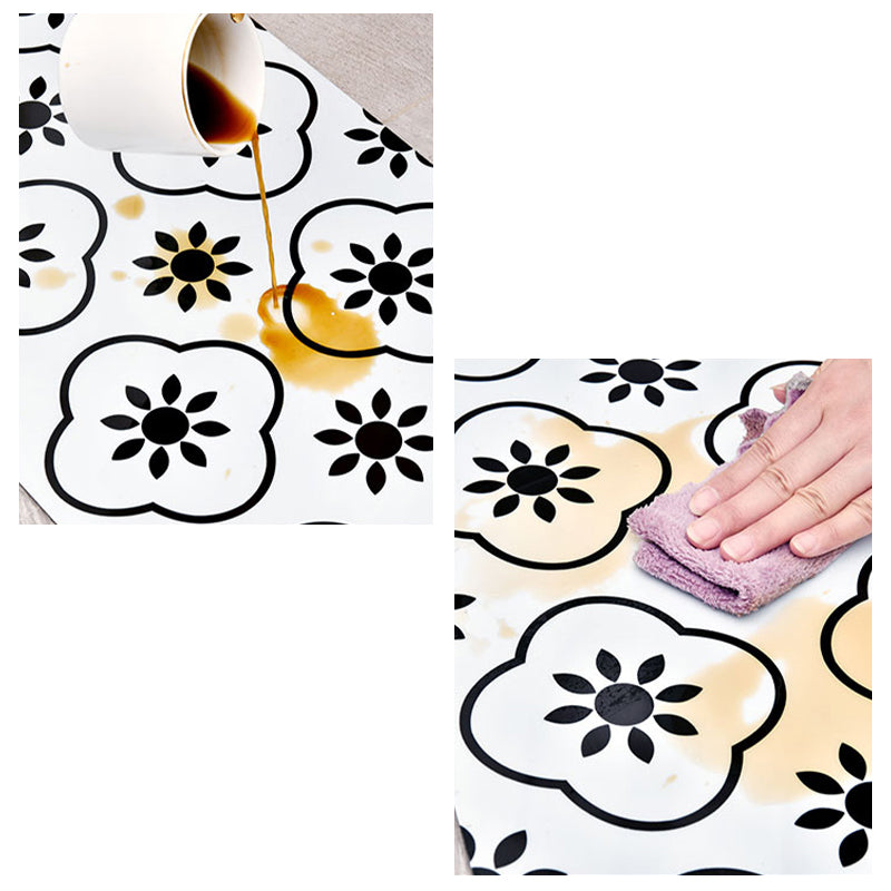 Square Mosaic Tile Plastic Peel and Stick Tile for Kitchen and Bathroom Clearhalo 'Flooring 'Home Improvement' 'home_improvement' 'home_improvement_peel_stick_blacksplash' 'Peel & Stick Backsplash Tile' 'peel_stick_blacksplash' 'Walls & Ceilings' Walls and Ceiling' 6313000