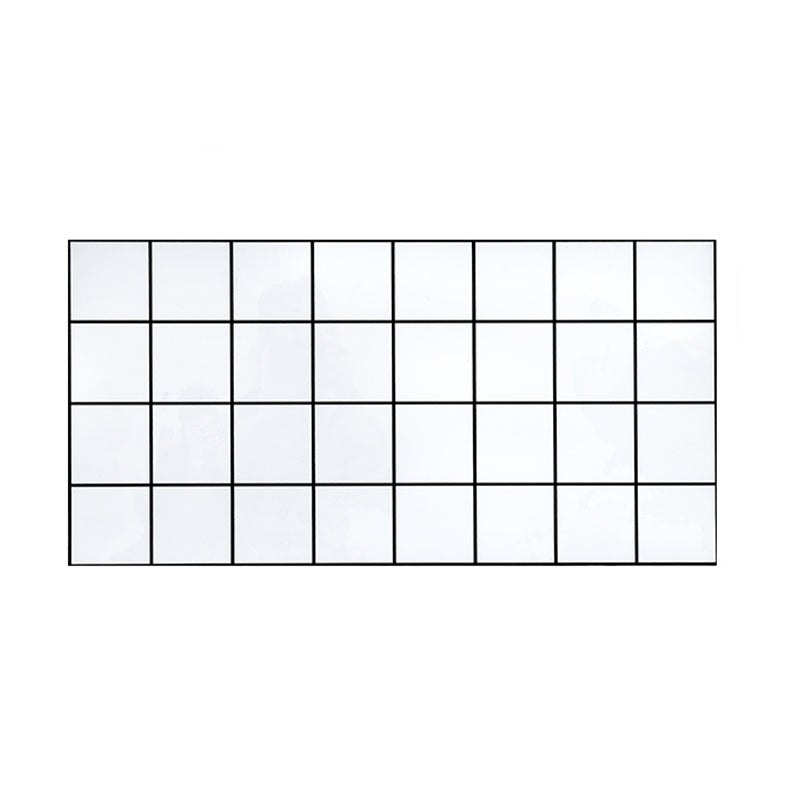Square Mosaic Tile Plastic Peel and Stick Tile for Kitchen and Bathroom Clearhalo 'Flooring 'Home Improvement' 'home_improvement' 'home_improvement_peel_stick_blacksplash' 'Peel & Stick Backsplash Tile' 'peel_stick_blacksplash' 'Walls & Ceilings' Walls and Ceiling' 6313004