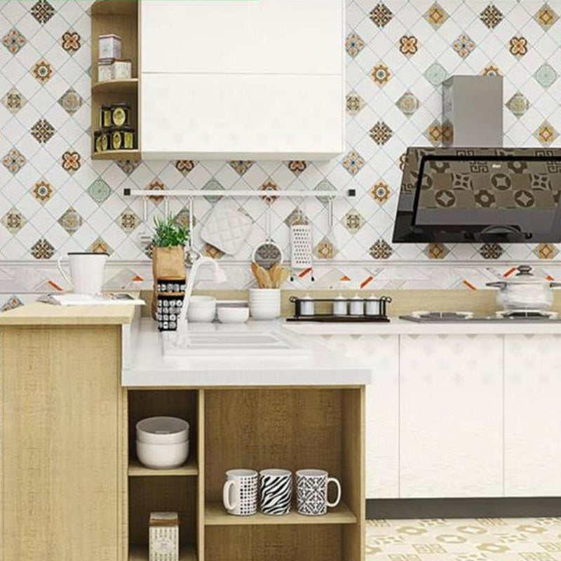 Rectangular Peel & Stick Tile PVC Single Tile for Kitchen and Bathroom Clearhalo 'Flooring 'Home Improvement' 'home_improvement' 'home_improvement_peel_stick_blacksplash' 'Peel & Stick Backsplash Tile' 'peel_stick_blacksplash' 'Walls & Ceilings' Walls and Ceiling' 6313054