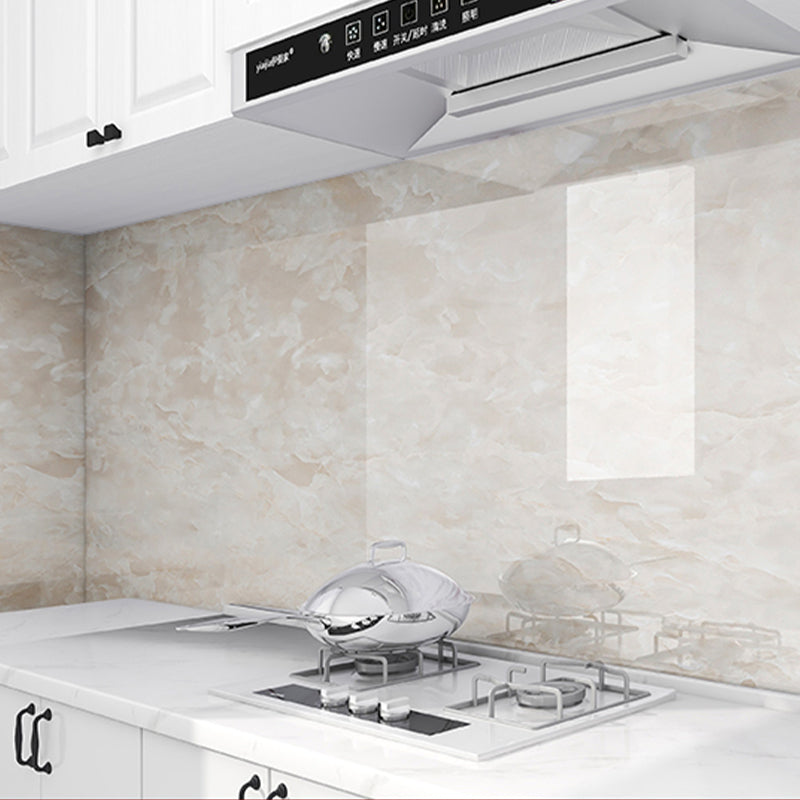 23.6" PVC Peel and Stick Tile Rectangular Field Tile for Kitchen Beige Clearhalo 'Flooring 'Home Improvement' 'home_improvement' 'home_improvement_peel_stick_blacksplash' 'Peel & Stick Backsplash Tile' 'peel_stick_blacksplash' 'Walls & Ceilings' Walls and Ceiling' 6313075