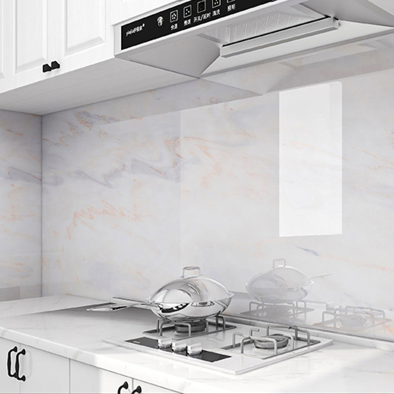 23.6" PVC Peel and Stick Tile Rectangular Field Tile for Kitchen White-Yellow Clearhalo 'Flooring 'Home Improvement' 'home_improvement' 'home_improvement_peel_stick_blacksplash' 'Peel & Stick Backsplash Tile' 'peel_stick_blacksplash' 'Walls & Ceilings' Walls and Ceiling' 6313087