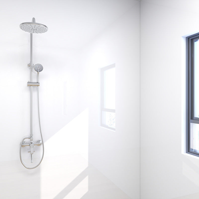 Rectangular PVC Field Tile 19.7" Peel and Stick Tile for Shower Cream Clearhalo 'Flooring 'Home Improvement' 'home_improvement' 'home_improvement_peel_stick_blacksplash' 'Peel & Stick Backsplash Tile' 'peel_stick_blacksplash' 'Walls & Ceilings' Walls and Ceiling' 6313095