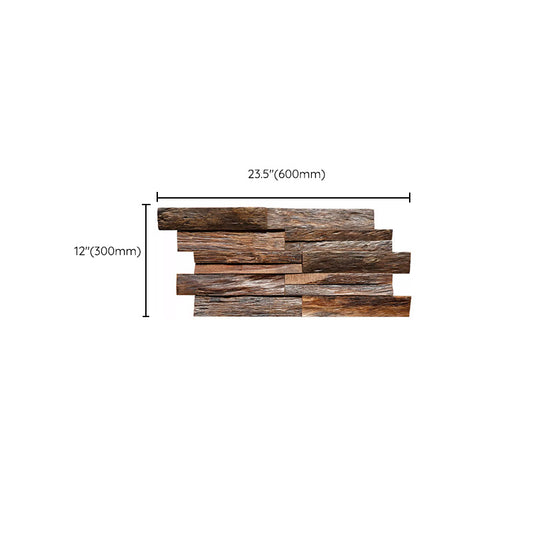 Solid Wood Wall Panel Farmhouse Style Commercial Home Living Room Wall Plate (1-Pack) Clearhalo 'Flooring 'Home Improvement' 'home_improvement' 'home_improvement_wall_paneling' 'Wall Paneling' 'wall_paneling' 'Walls & Ceilings' Walls and Ceiling' 6314389