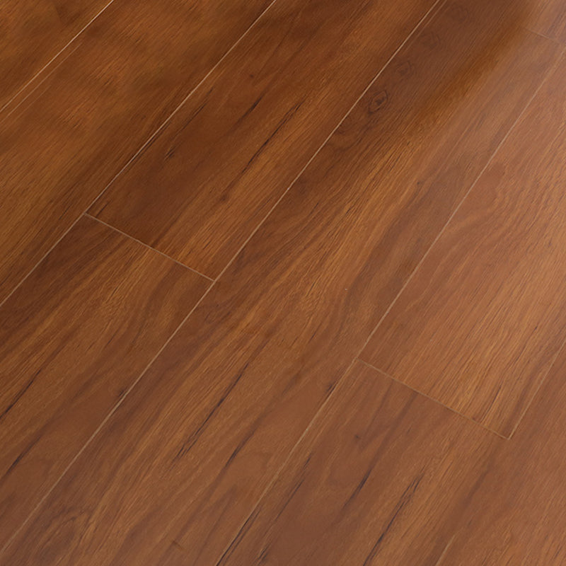 Nordic E0 Natural Solid Wood Laminate Flooring, Click-Lock, Waterproof Red Brown Clearhalo 'Flooring 'Home Improvement' 'home_improvement' 'home_improvement_laminate_flooring' 'Laminate Flooring' 'laminate_flooring' Walls and Ceiling' 6316145