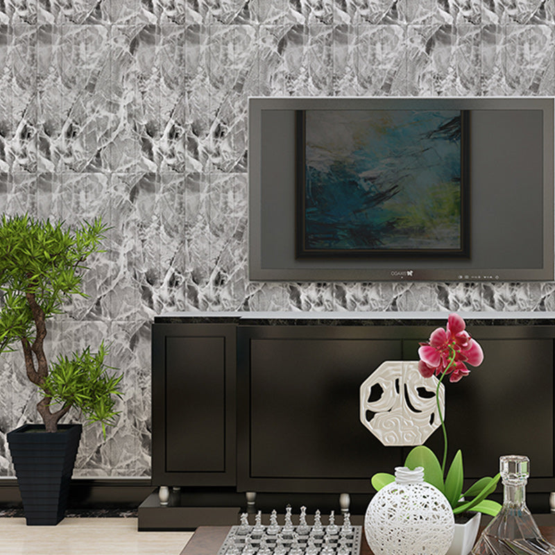 3D Wall Plate Farmhouse Style Simple Home Living Room Wall Panel (10-Pack) Light Gray 100-Piece Set Clearhalo 'Flooring 'Home Improvement' 'home_improvement' 'home_improvement_wall_paneling' 'Wall Paneling' 'wall_paneling' 'Walls & Ceilings' Walls and Ceiling' 6316178