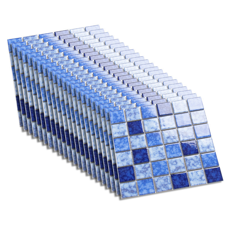 Square Ceramic Tile Brick Look Mosaic Tile for Pool and Bathroom Use Grape Clearhalo 'Floor Tiles & Wall Tiles' 'floor_tiles_wall_tiles' 'Flooring 'Home Improvement' 'home_improvement' 'home_improvement_floor_tiles_wall_tiles' Walls and Ceiling' 6316366