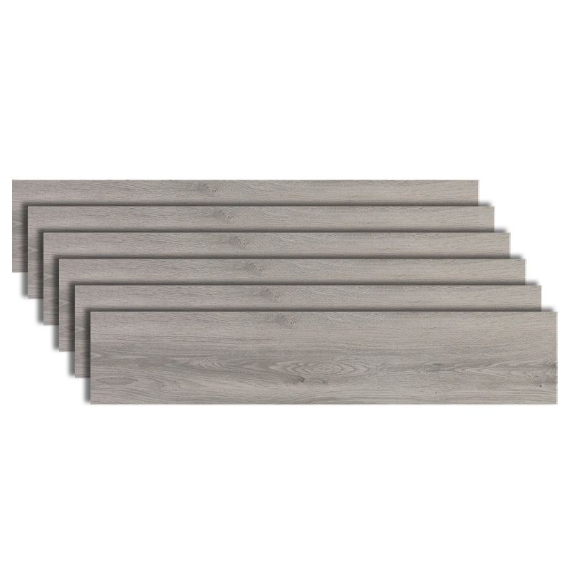 Rectangular Singular Floor Tile Porcelain Wooden Pattern Tiles Grey Clearhalo 'Floor Tiles & Wall Tiles' 'floor_tiles_wall_tiles' 'Flooring 'Home Improvement' 'home_improvement' 'home_improvement_floor_tiles_wall_tiles' Walls and Ceiling' 6316417