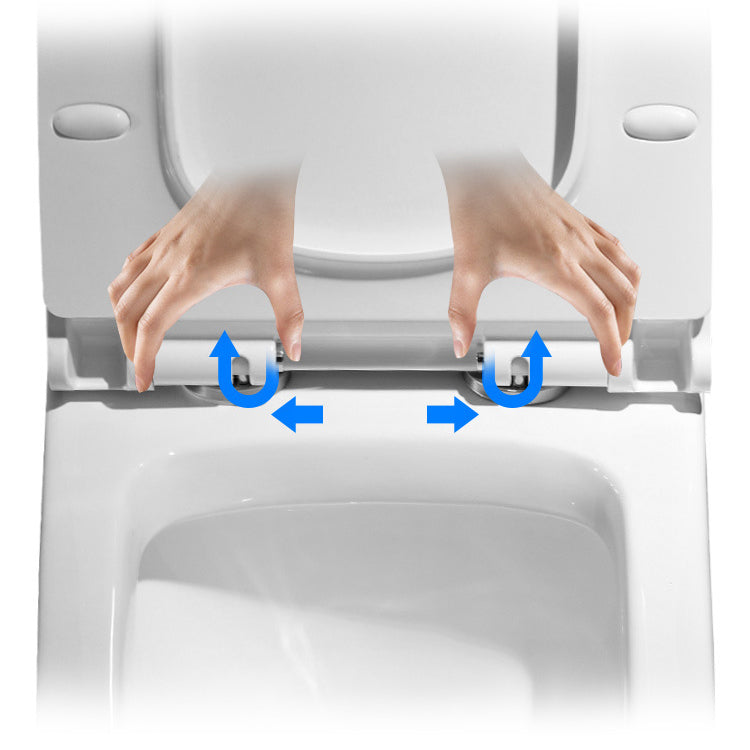 Modern Siphon Jet Toilet Bowl All-In-One Floor Mounted Urine Toilet Clearhalo 'Bathroom Remodel & Bathroom Fixtures' 'Home Improvement' 'home_improvement' 'home_improvement_toilets' 'Toilets & Bidets' 'Toilets' 6320331